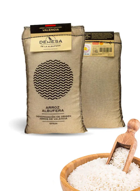 arroz variedad albufera 1kg dehesa la albufera paquete completo