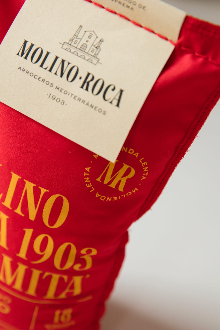 Paquete arroz dinamita molino roca 1kg