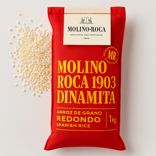 Paquete arroz dinamita molino roca 1kg