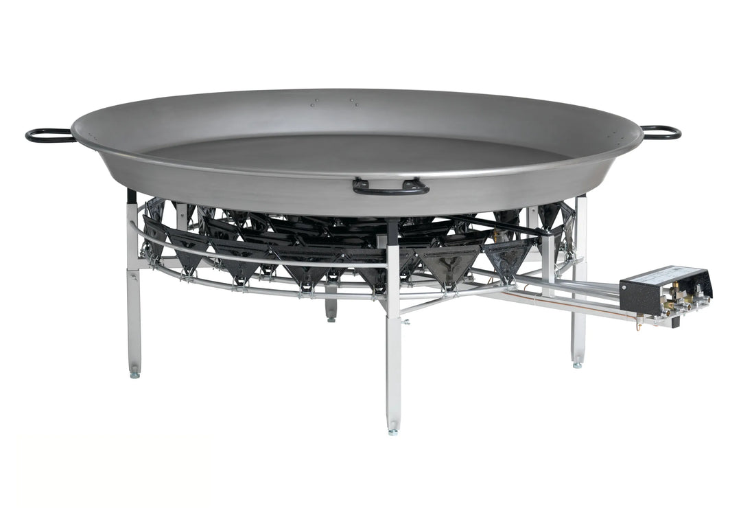 Quemador de gas industrial 90cm con patas elevadoras