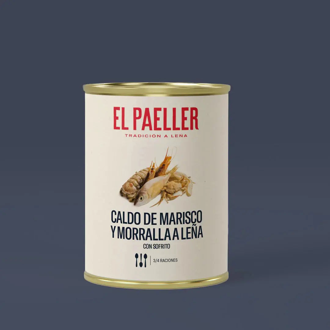 Caldo de marisco y morralla gourmet con sofrito a Leña El Paeller ElPaeller