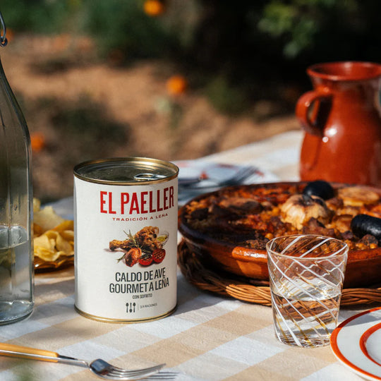 caldo de ave gourmet a leña El Paeller