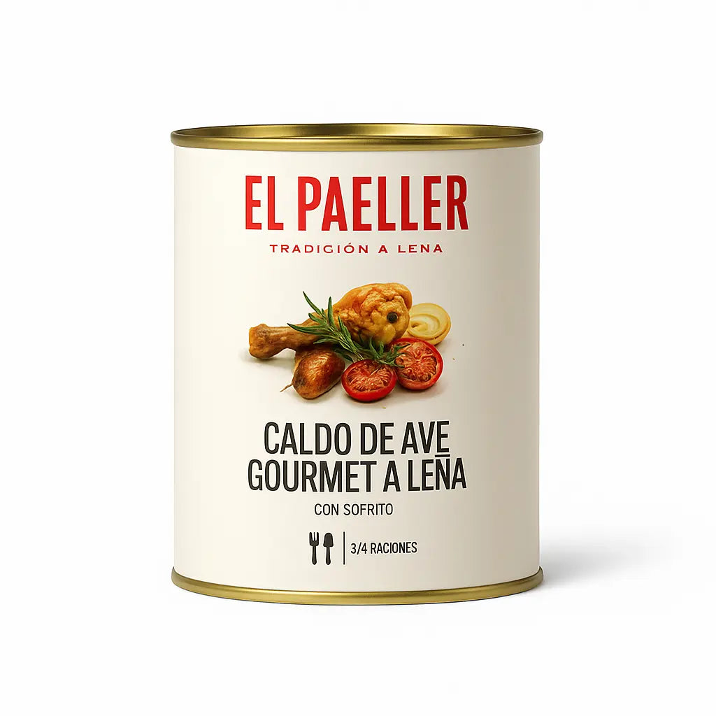 caldo ave gourmet a leña El Paeller