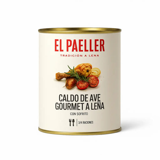 caldo ave gourmet a leña El Paeller