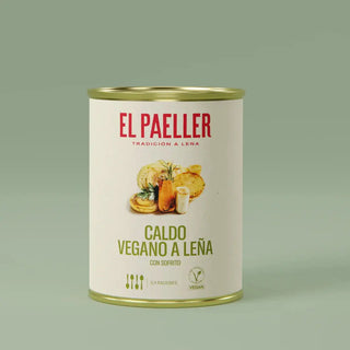 Caldo Vegano a Leña con Sofrito El Paeller