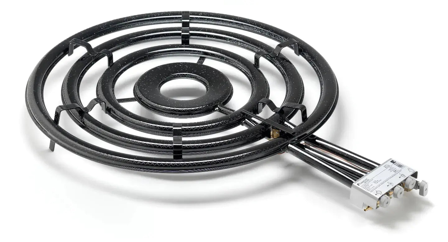 Paellero premium de gas 90cm para interiores FlamesVLC