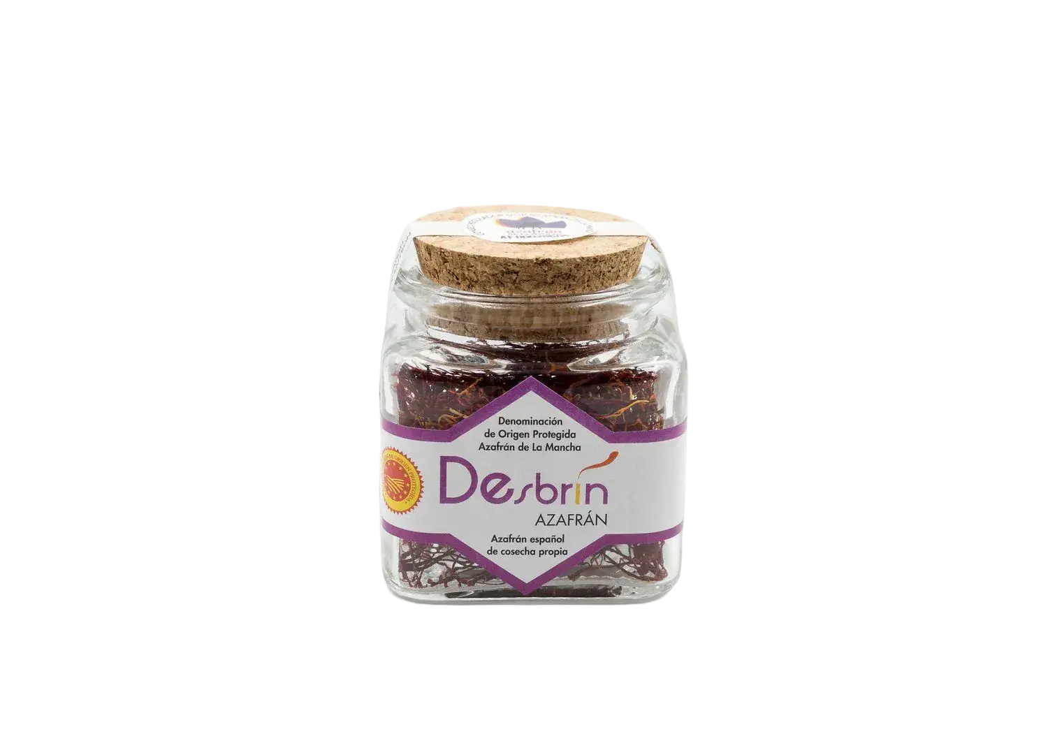 Azafrán de La Mancha bote 1g Azafrán Desbrín