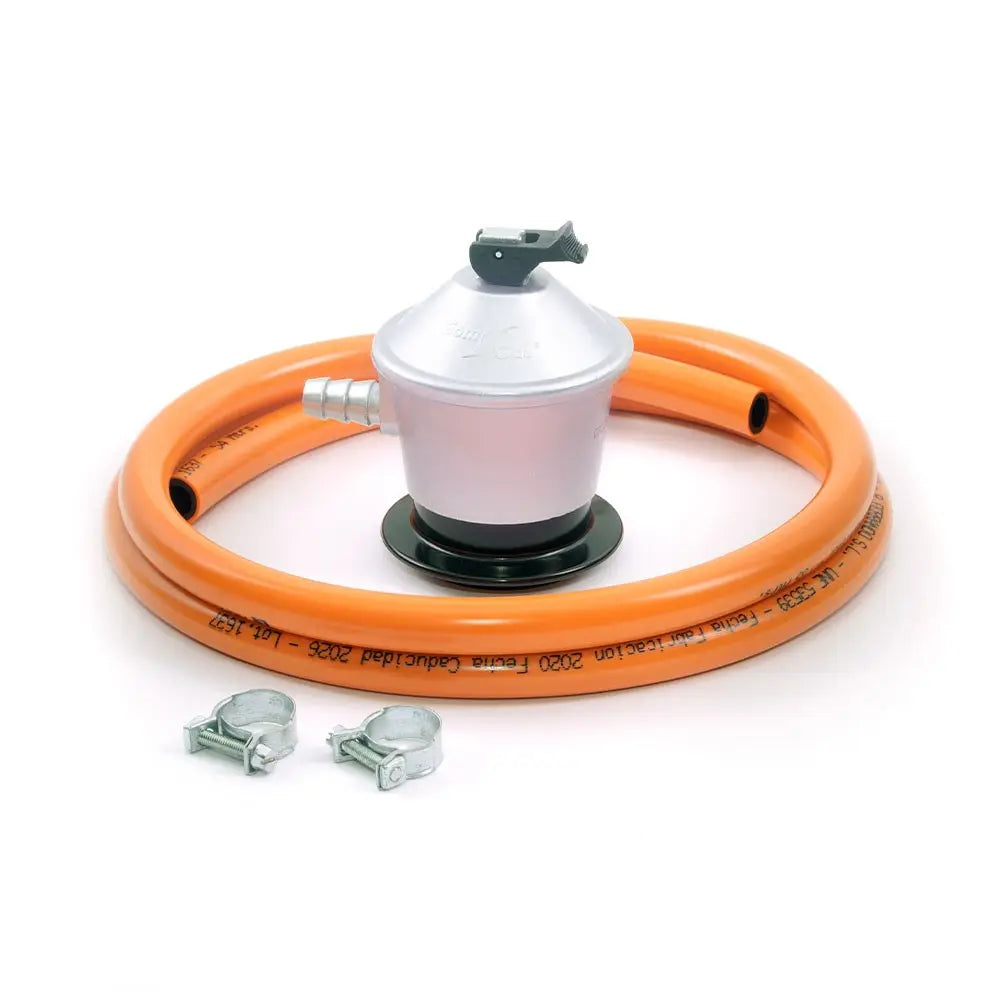 Pack Regulador de gas 28-30 mbar + Goma Vaello - La valenciana