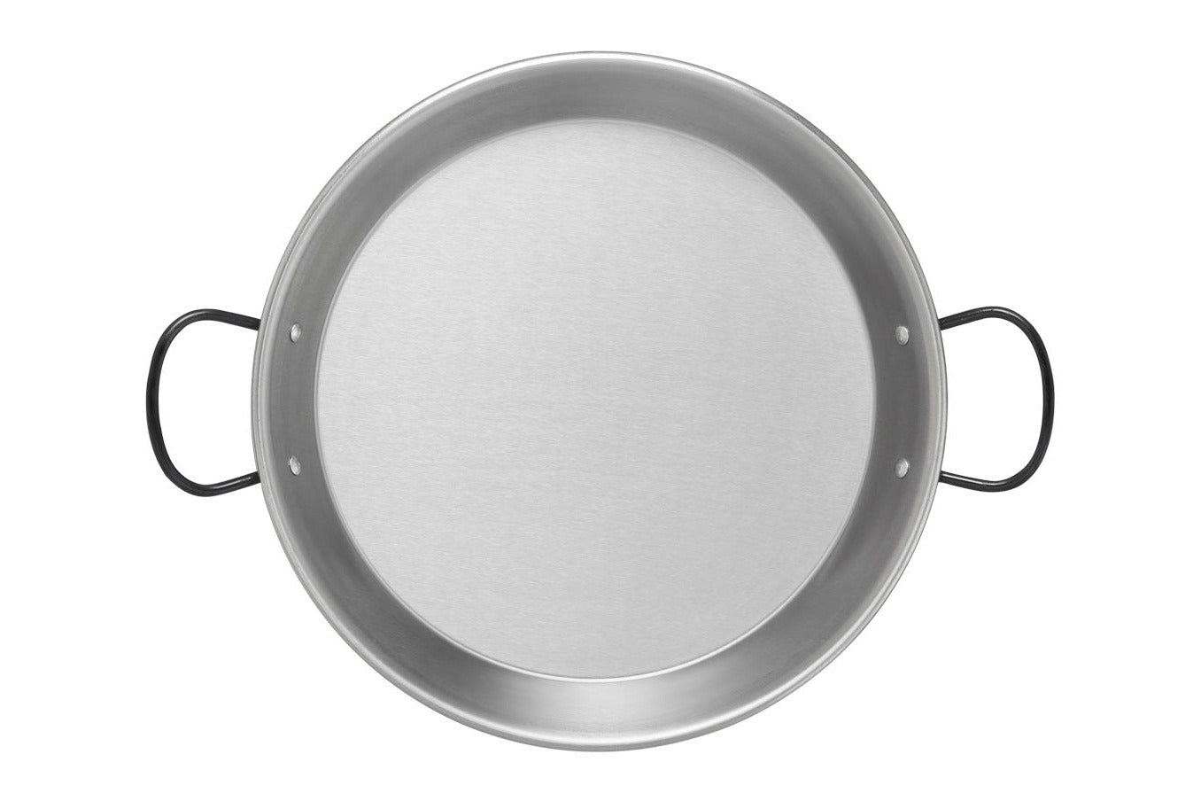 Paella inducción de acero pulido 30cm