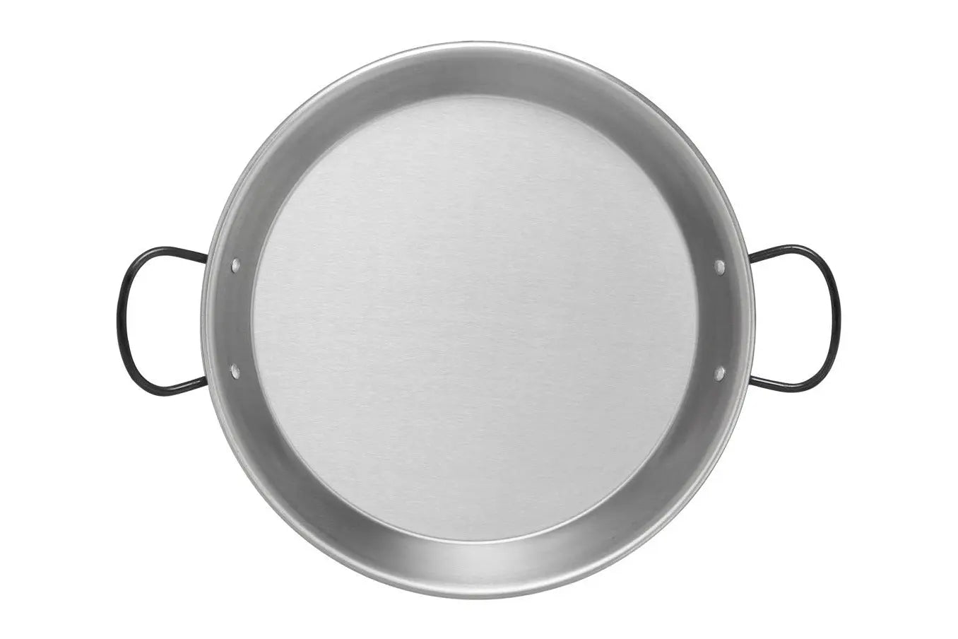 Paella inducción de acero pulido 38cm Vaello - La valenciana